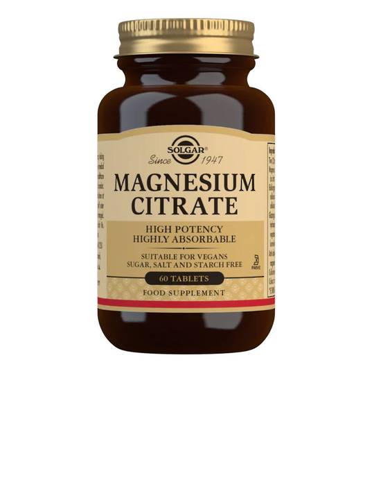 Solgar Magnesium Citrate tablets